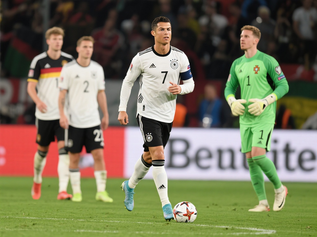 图片报评分:德国对战葡萄牙,C罗等球星获优异评价 在一场备受关注的德国与葡萄牙足球对决中,